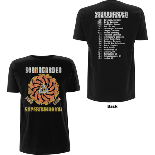 SOUNDGARDEN Attractive T-Shirt, Superunknown Tour '94