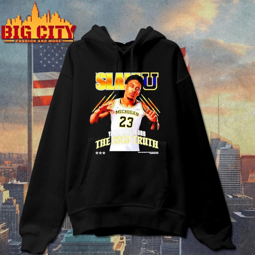 SLAM Michigan Wolverines Yaxel Lendeborg The Cold Truth Shirt
