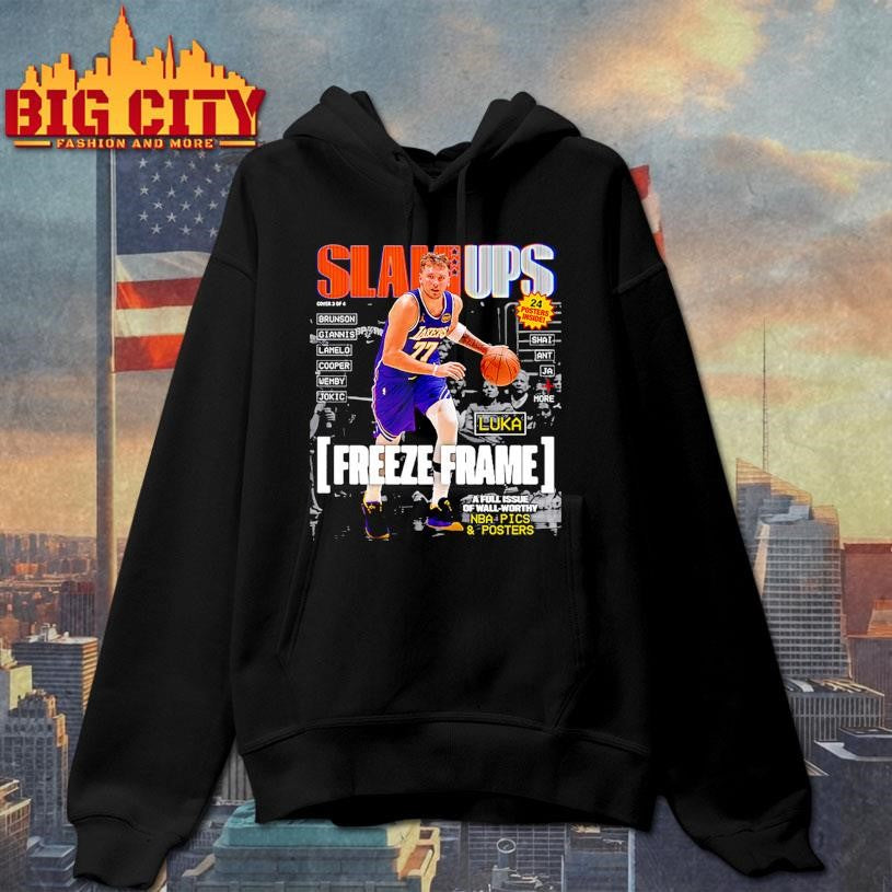 SLAM Ups Luka Doncic Freeze Frame A Full Issue Of Wall Worthy Shirt