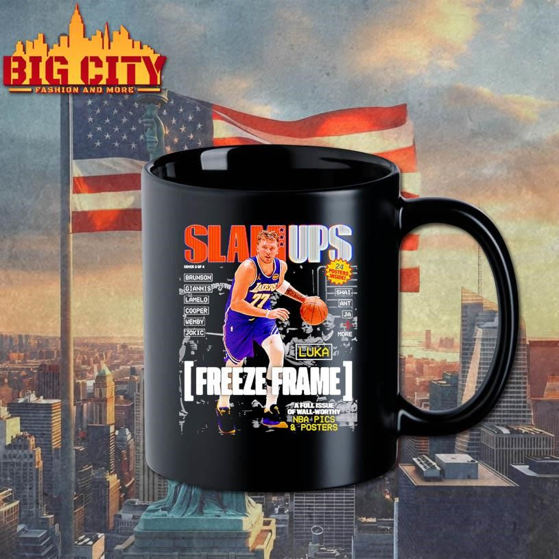 SLAM Ups Luka Doncic Freeze Frame A Full Issue Of Wall Worthy Shirt