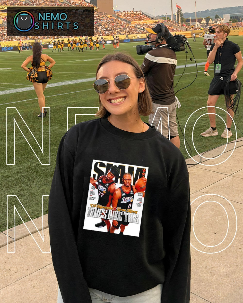 SLAM Philadelphia Sixers VJ Edgecombe and Tyrese Maxey times like this shirt