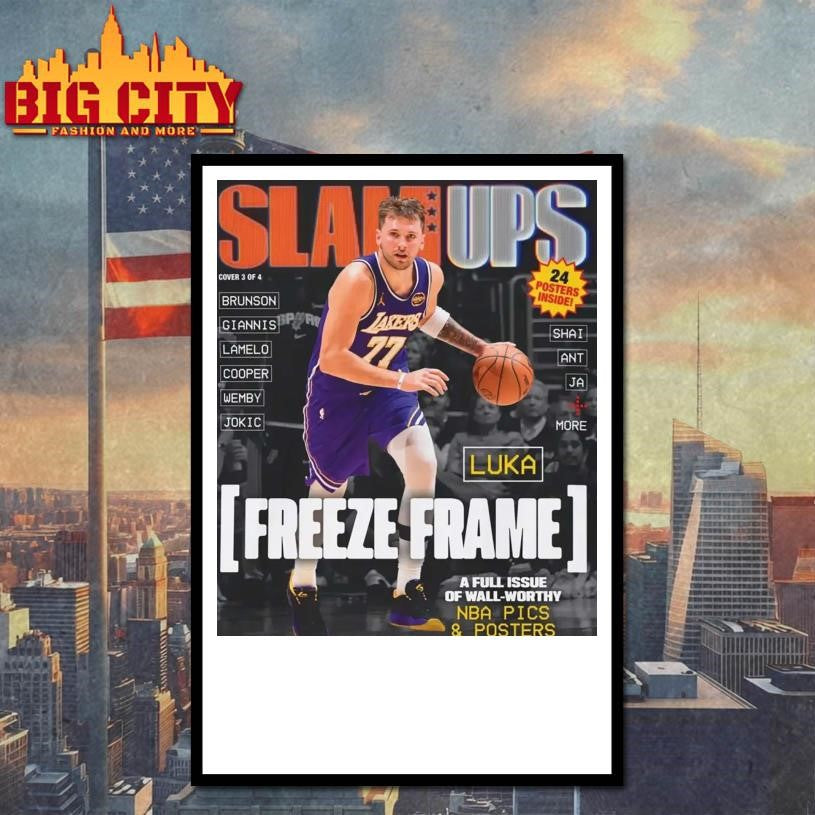 SLAMUPs Luka Doncic Magazine shirt