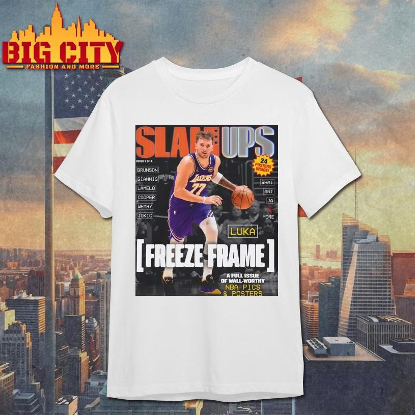 SLAMUPs Luka Doncic Magazine shirt