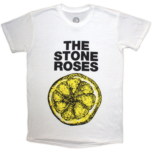 The Stone Roses T-Shirt: Lemon 1989 Tour (White)