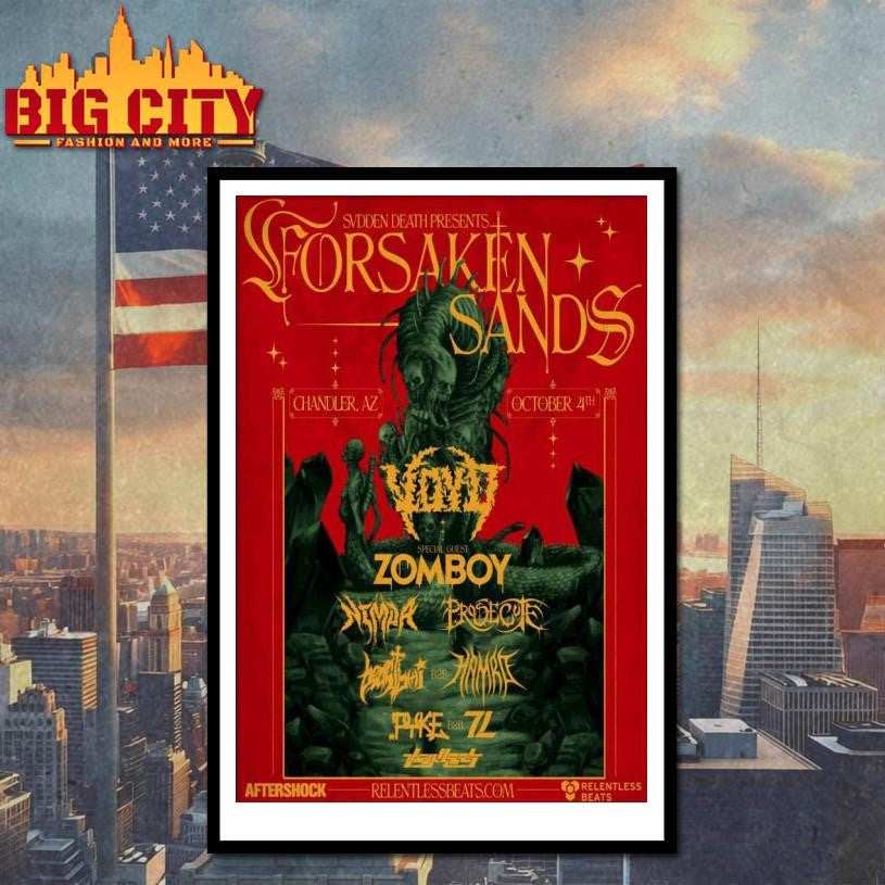 SVDDEN DEATH VOYD at Wild Horse Pass Festival Grounds Oct 4, 2025 Poster Shirt