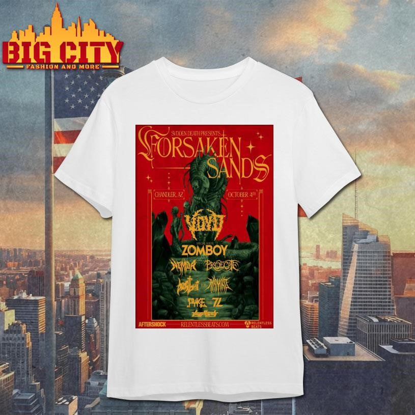 SVDDEN DEATH VOYD at Wild Horse Pass Festival Grounds Oct 4, 2025 Poster Shirt