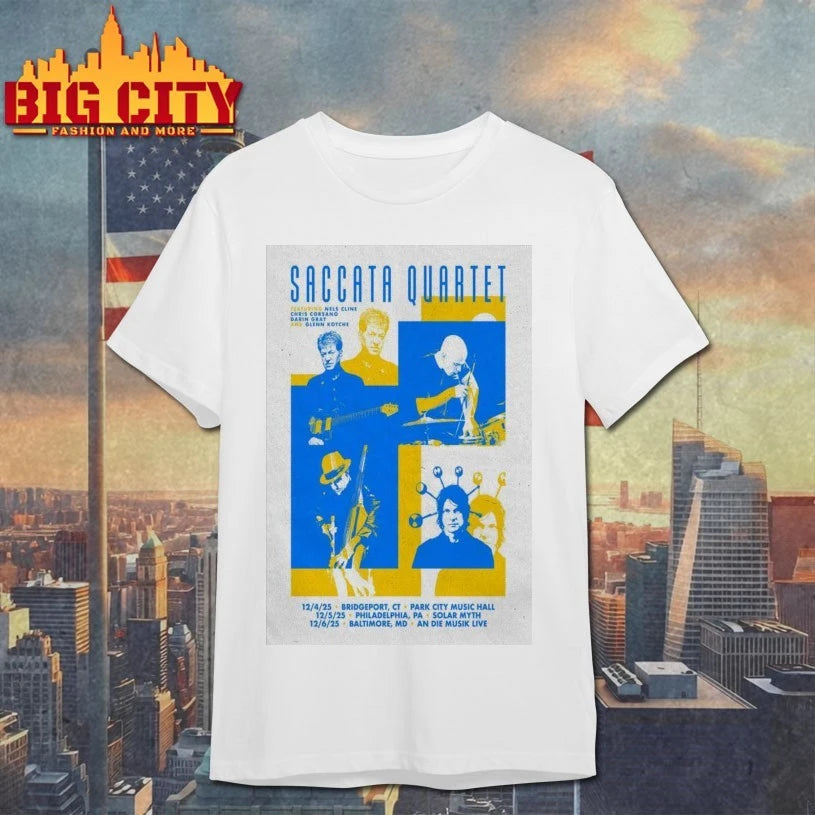 Saccata Quartet December 5 2025 Solar Myth, Philadelphia, PA Poster Shirt