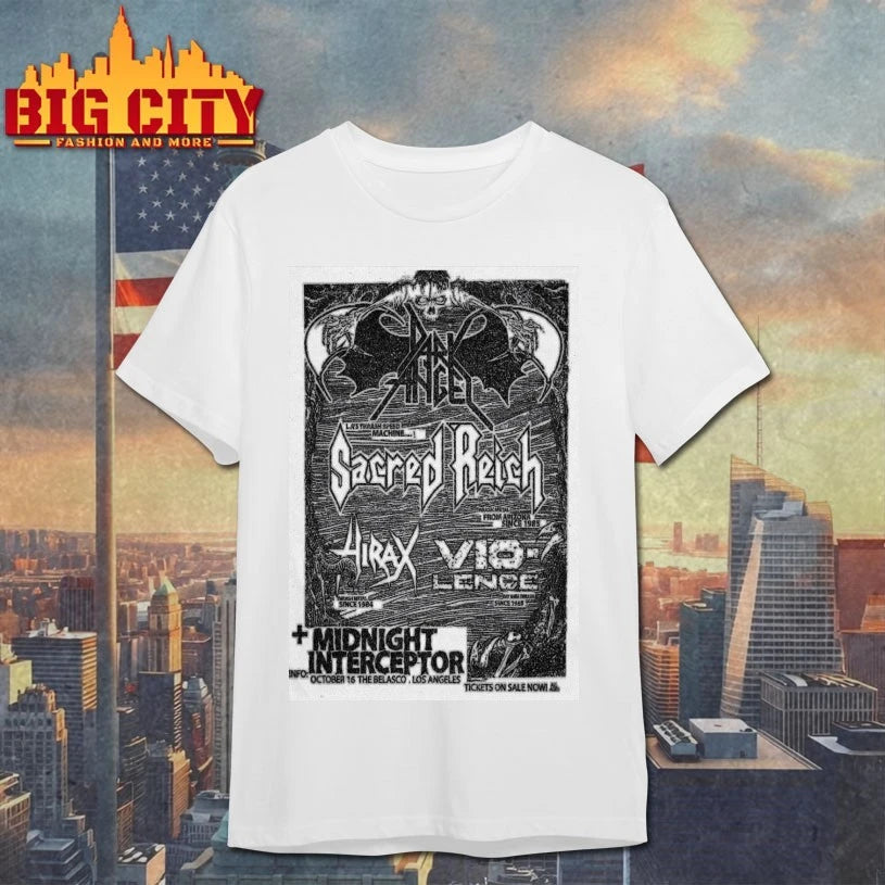Sacred Reich 10.6.2025 Los Angeles CA Poster Shirt