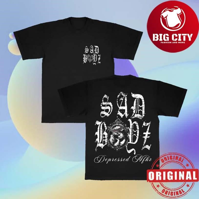 Sad Boyz Old English Two Sided Shirt