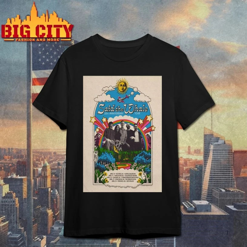 Said The Whale 20th Anniversary Tour 26 Poster shirt