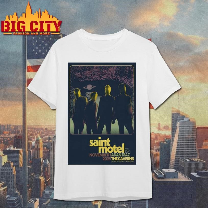 Saint Motel At The Caverns In Pelham, TN On Nov 1, 2025 Poster Shirt