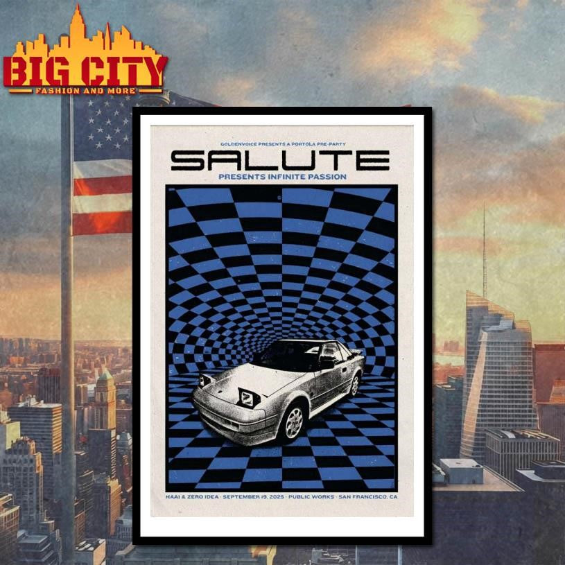 Salute Public Works In San Francisco CA September 19 2025 Poster Shirt