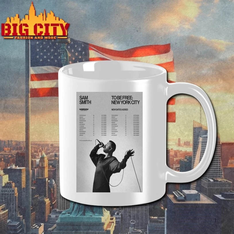 Sam Smith New York City 2025 Tour Poster Shirt