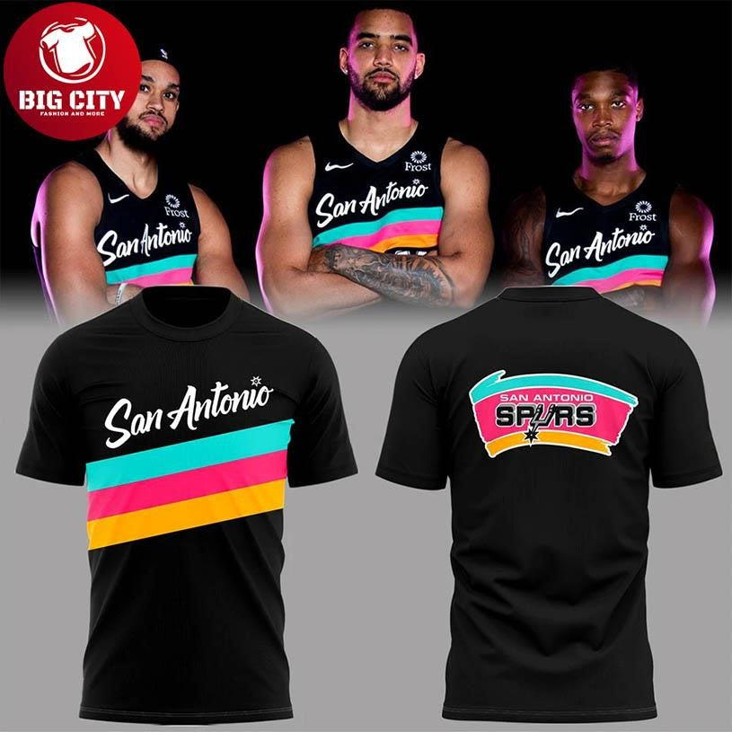 San Antonio Spurs Shirt 2025 Two Sided Shirt