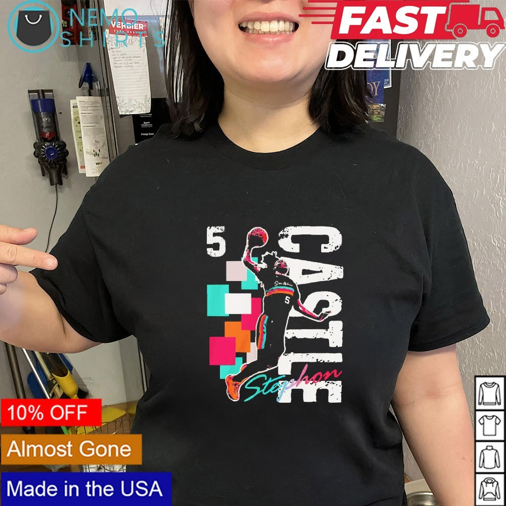 San Antonio Spurs Stephon Castle doctrine shirt