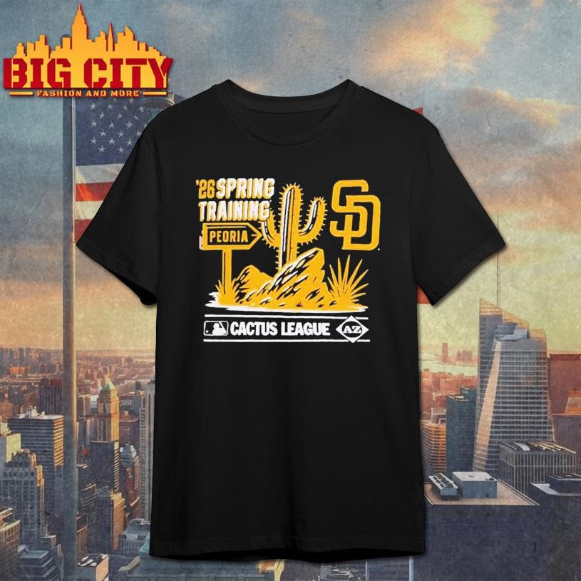 San Diego Padres 2026 Spring Training Cactus League Hometown Special Shirt