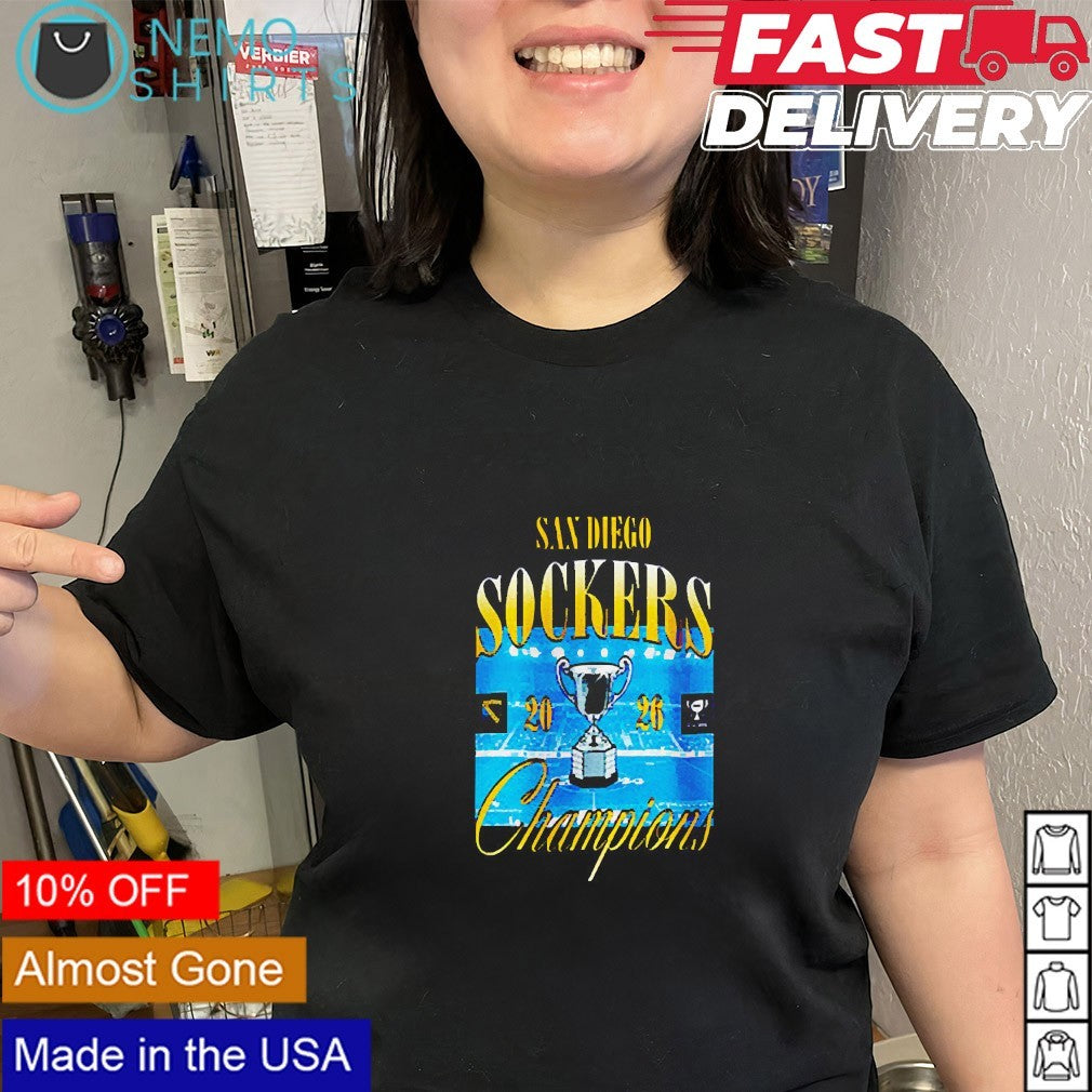 San Diego Sockers 2026 Champions trophy shirt