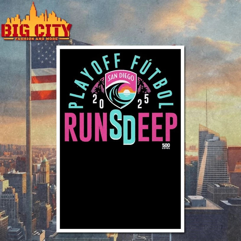 San Diego Wave FC Playoff Futbol 2025 Shirts
