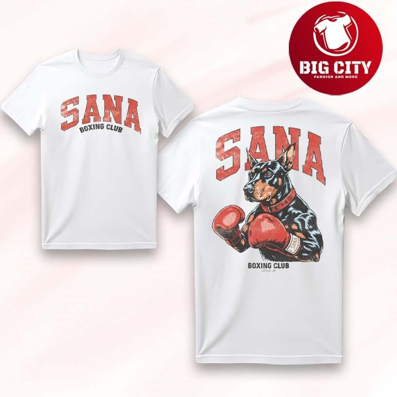 Sana Boxer Holiday 2025 Two Sided Shirt