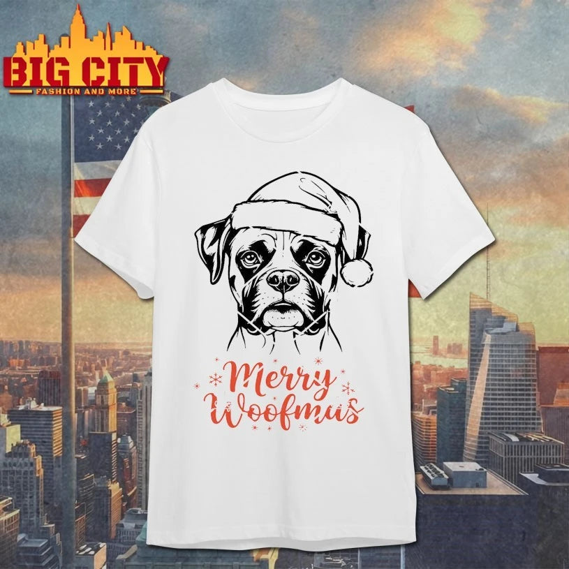 Santa Dog Merry Woofmas Shirt