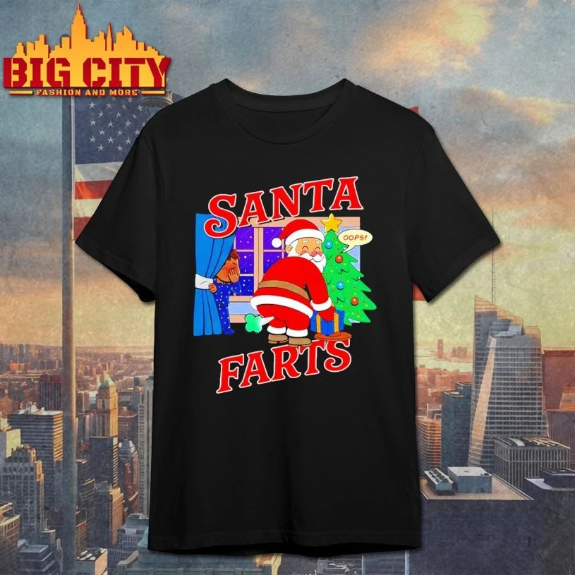 Santa Farts oops Christmas 2025 Shirt