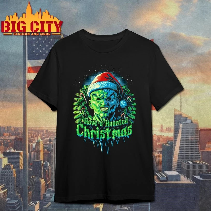 Santa Freddy Haunted Christmas shirt