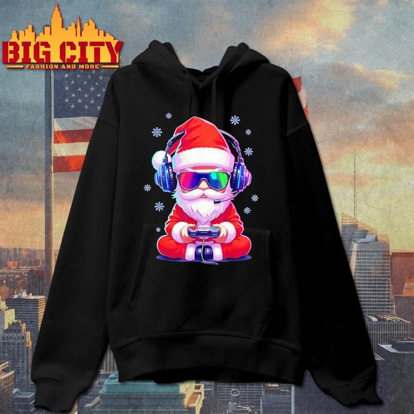 Santa Gaming Christmas Shirt