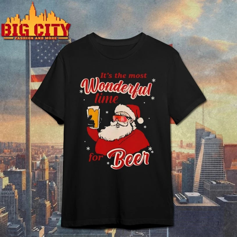 Santa It’s The Most Wonderful Time For Beer shirt