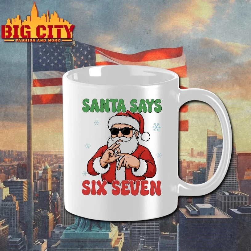 Santa Says Six Seven Christmas 2025 Shirt