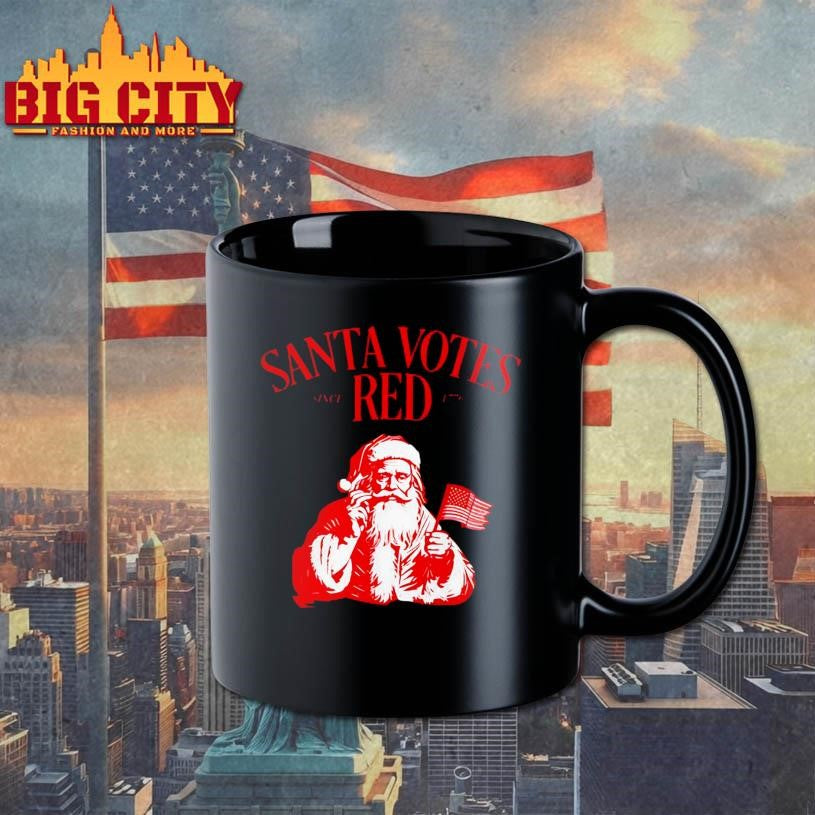 Santa Votes Red Since 1776 Christmas Shirt