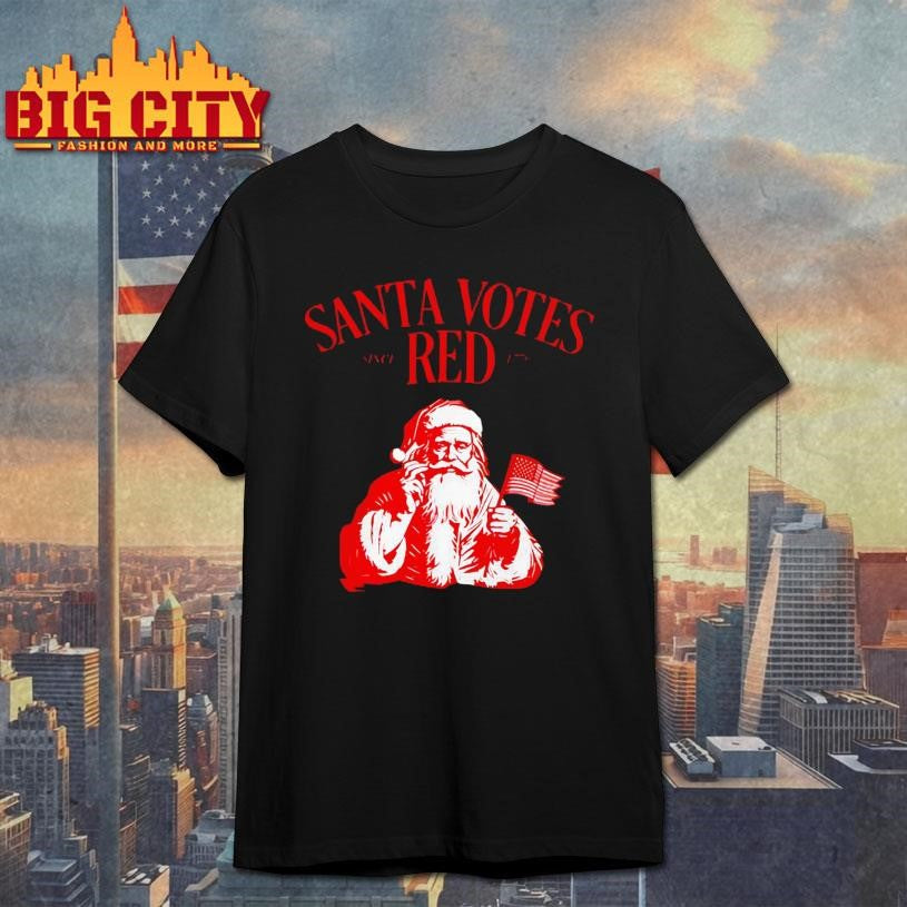 Santa Votes Red Since 1776 Christmas Shirt