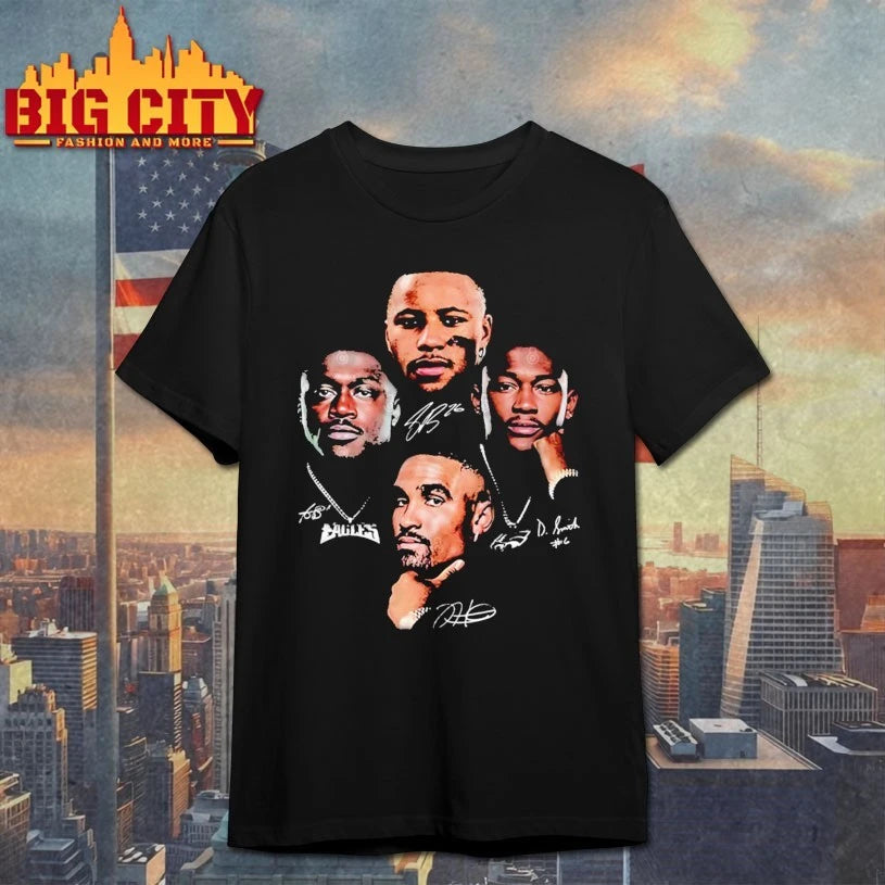 Saquon Barkley, Jalen Hurts, A. J. Brown and DeVonta Smith Shirt