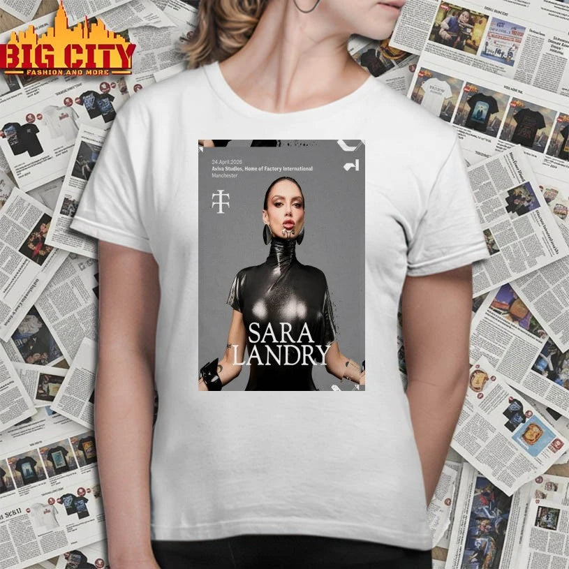 Sara Landry Manchester UK 2026 Poster shirt