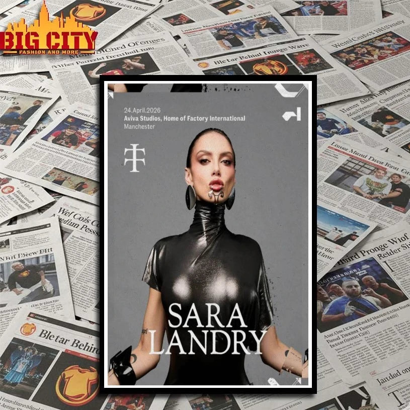 Sara Landry Manchester UK 2026 Poster shirt