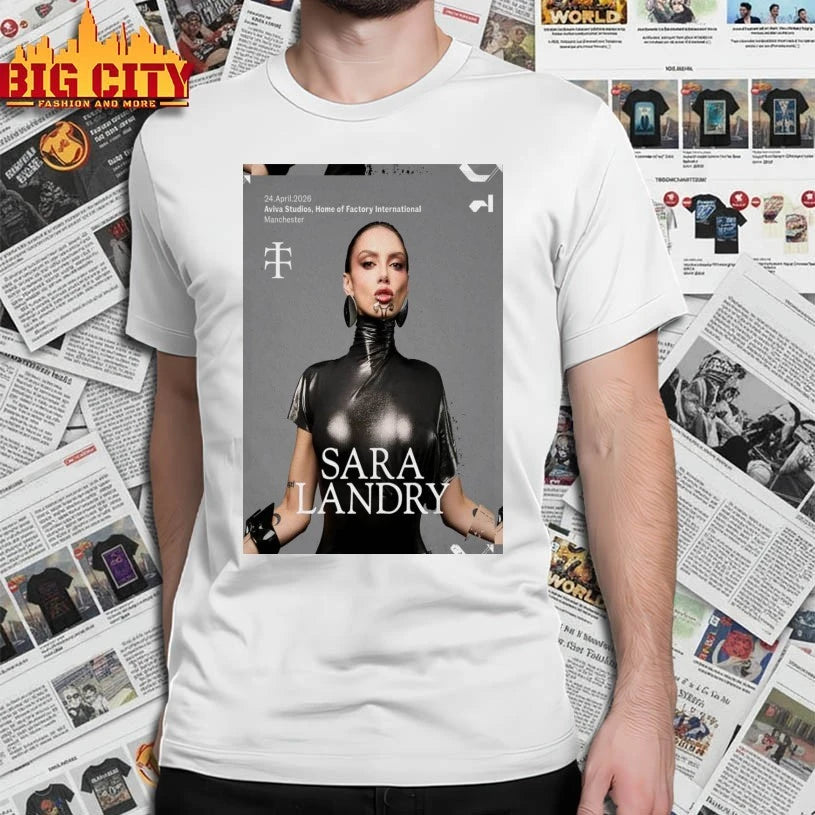 Sara Landry Manchester UK 2026 Poster shirt