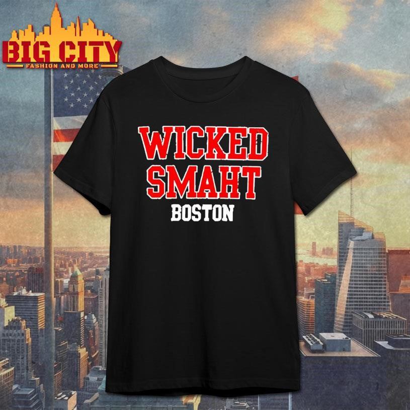 Sarai Diaz Wearing Wicked Smaht Boston Shirt