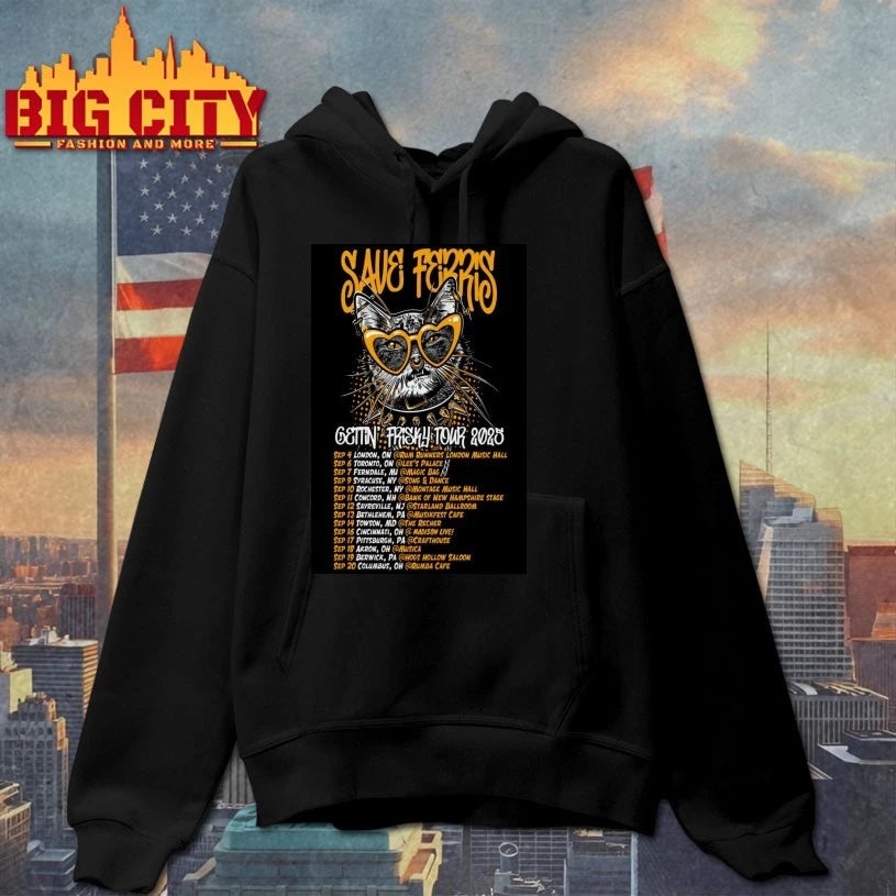 Save Terris Gettin Frisky Tour 2025 Poster shirts