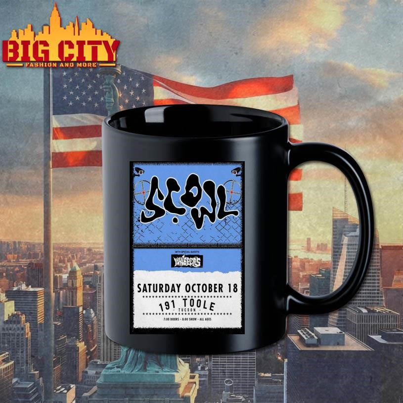 Scowl 191 Toole Tucson 2025 Poster shirt