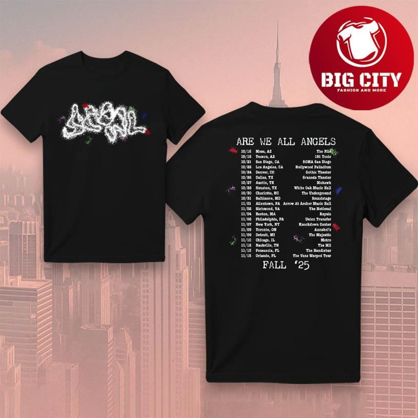 Scowl RBS 2025 Tour Two Sided Shirt