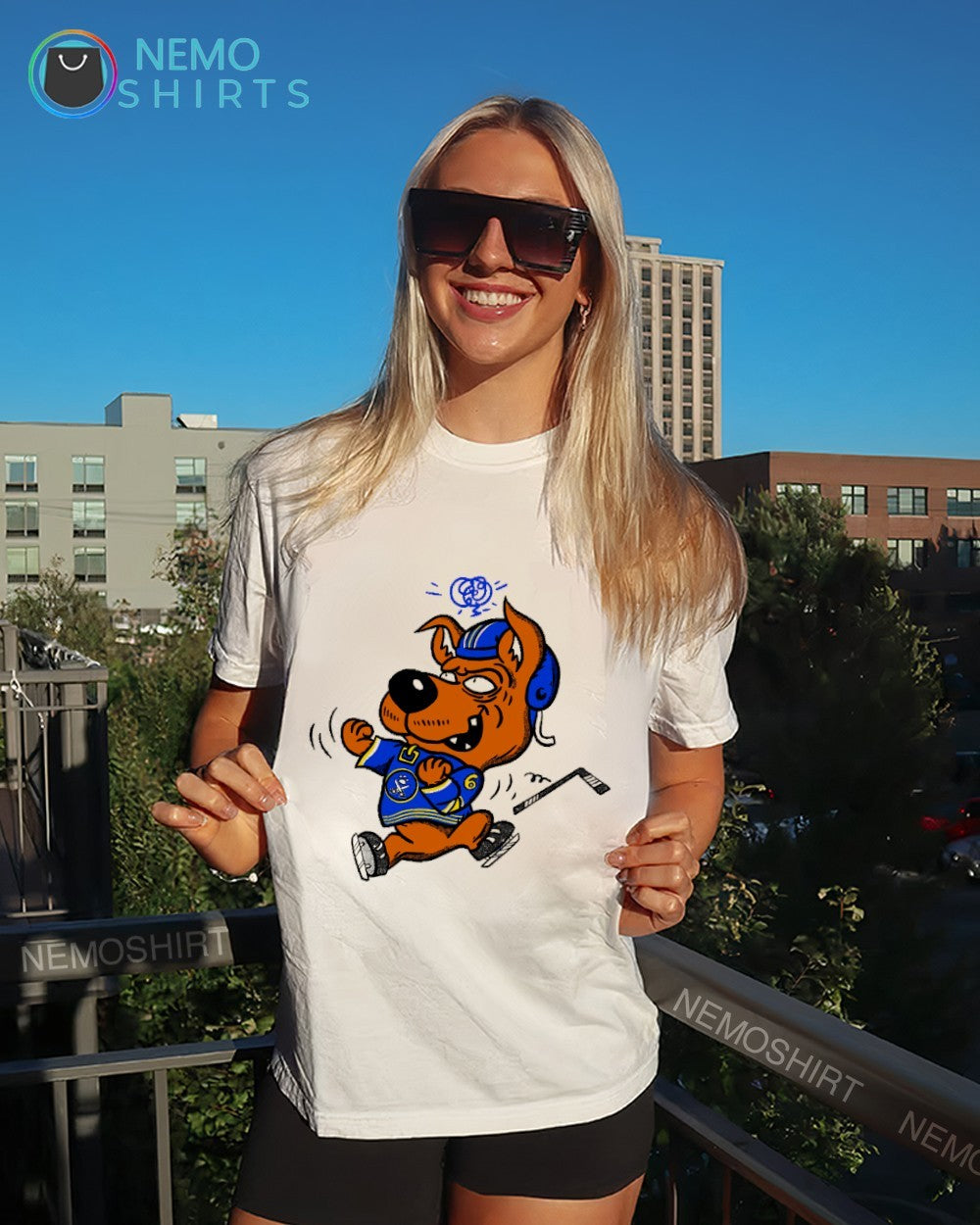 Scrappy Doo go Buffalo Sabres shirt