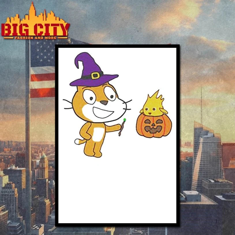 Scratch Cat Halloween 2025 Shirt