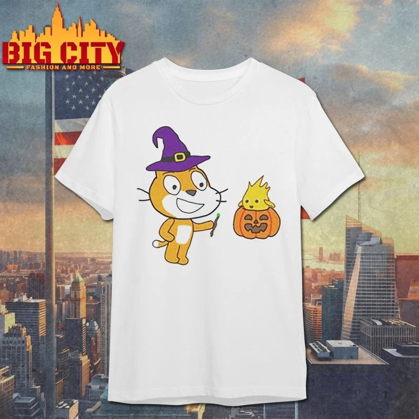 Scratch Cat Halloween 2025 Shirt