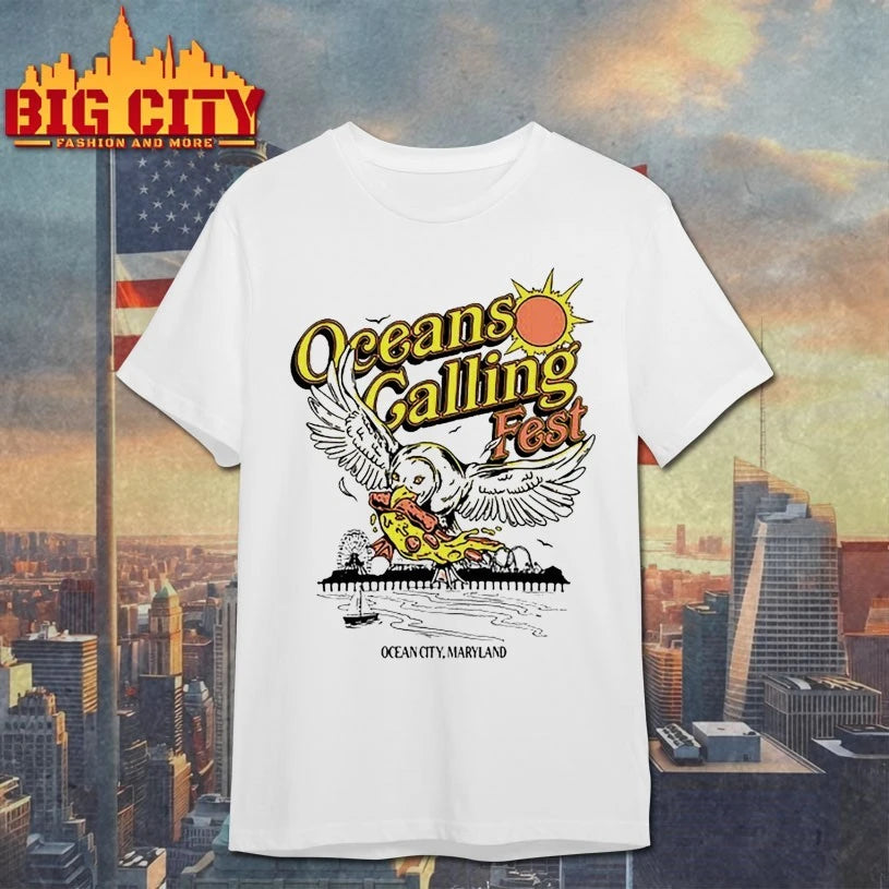 Seagull Lineup Oceans Calling Festival shirts