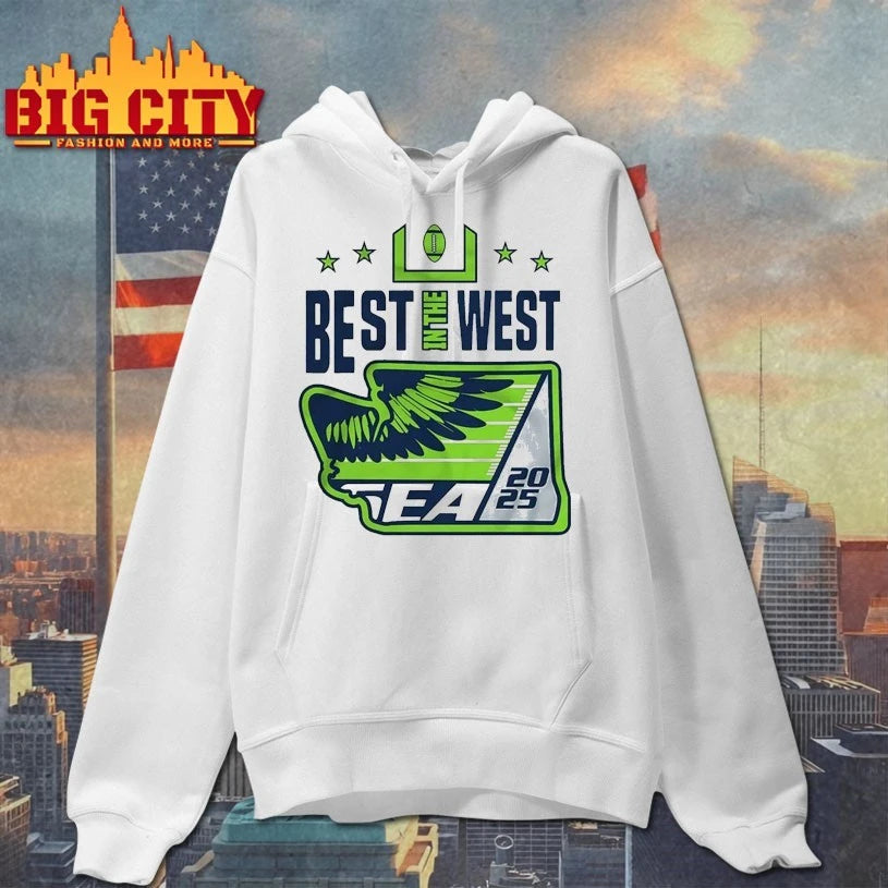 Seattle Best In the West 2025 Football shirt
