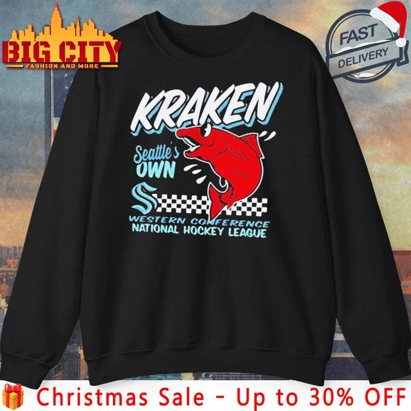 Seattle Kraken Mascot For Fans Hockey Shirt