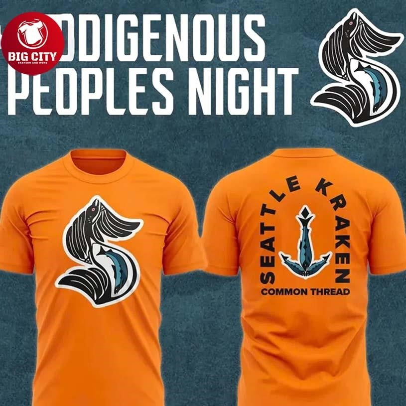 Seattle Kraken and Indigenous Peoples Night Two Sided Shirt