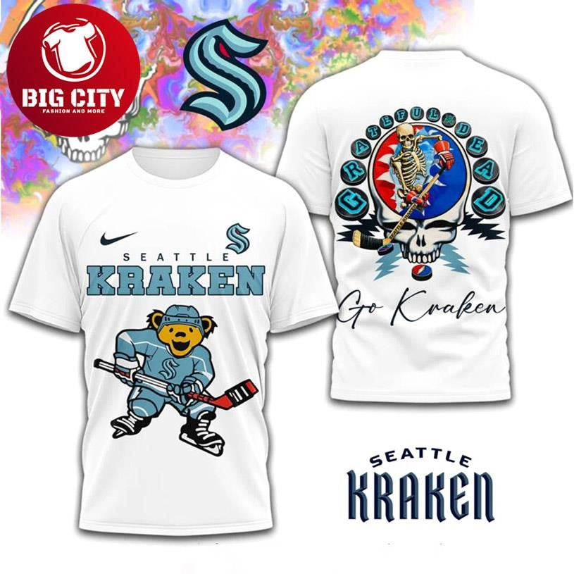 Seattle Kraken x Deadhead Two Sided Shirt