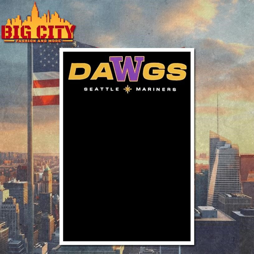 Seattle Mariners Dawg Daze Giveaway 2025 Shirt