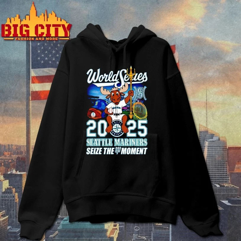 Seattle Mariners World Series 2025 Seize The Moment Shirt