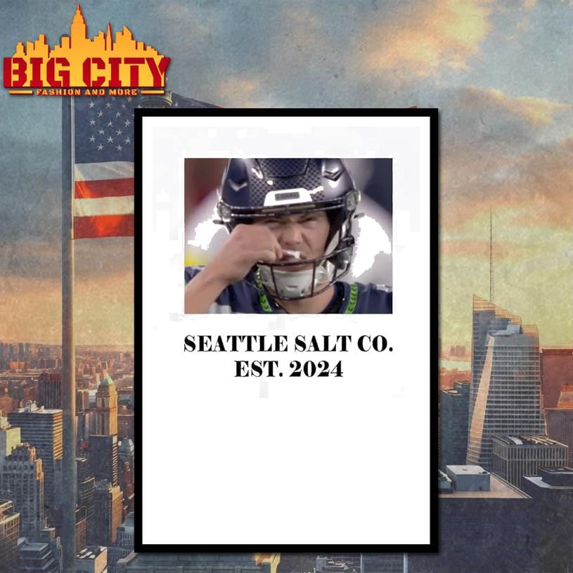 Seattle Salt CO EST 2024 Jason Myers Parade Shirt